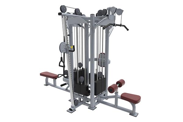 TZ-6046 Biceps Machine, TZ-360S Synergy 360S Functional Fitness Equipment,  TZ-4019 4-Stack Multi-Station Gym Equipment