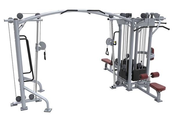 TZ-4009	5-Stack Multi-Station Gym Equipment